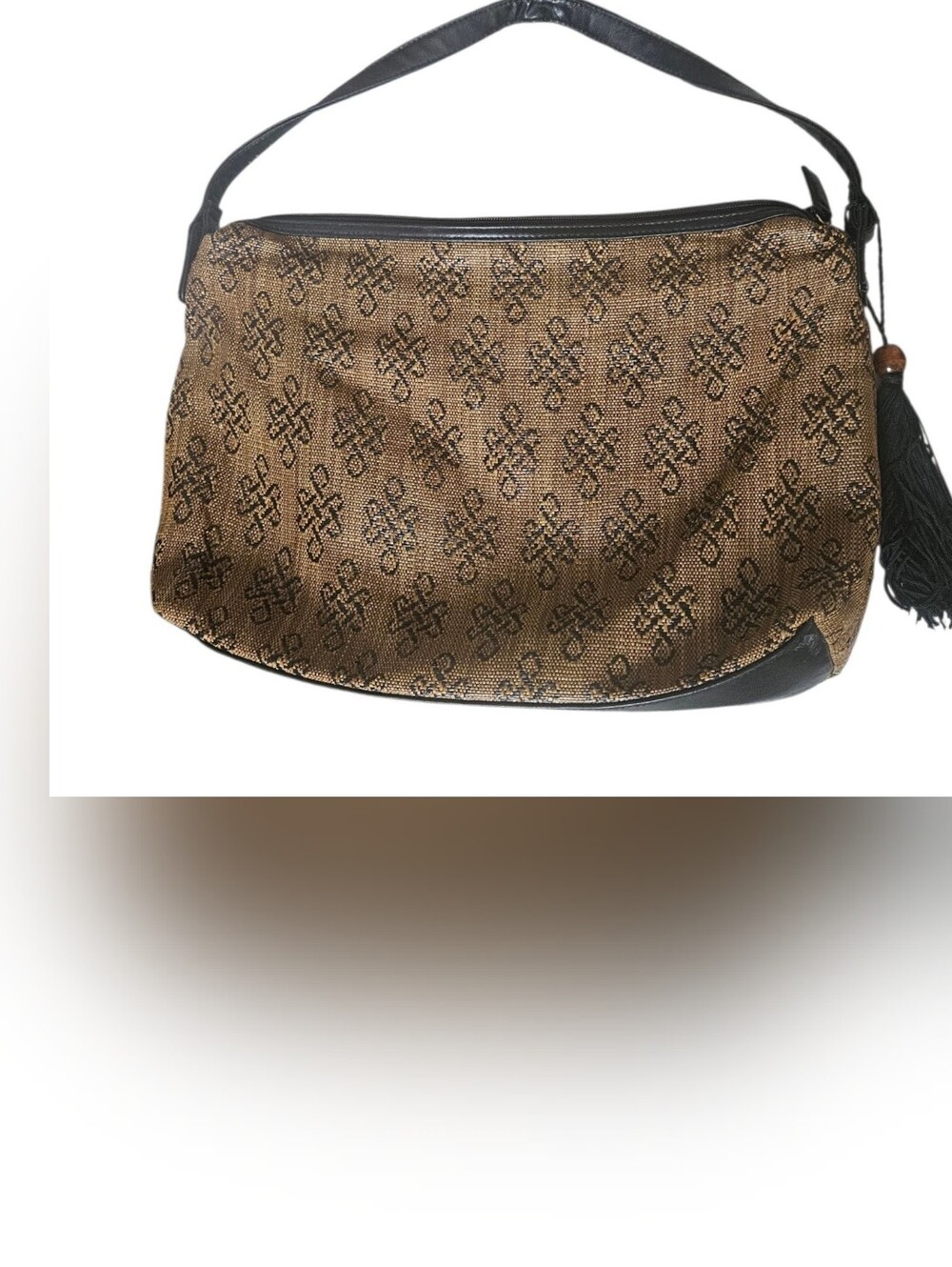 Stone Mountain Patterned Tapestry Shoulder Handbag